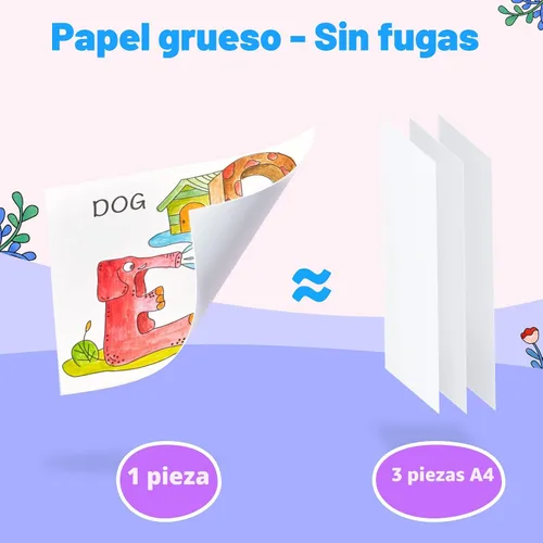 Miniatura 8 de JoyCat Libros de pintura con agua para colorear para niños pequeños, juegos de pintura de acuarela para niños de 3 a 5 años, 4 a 8 años, actividades