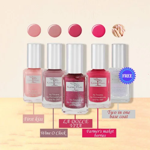 Miniatura 2 de Paquete especial de esmalte de uñas, juego de base de esmalte de uñas brillante y brillante, arte de uñas no tóxico, pintura de uñas vegana y libre