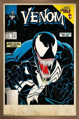 Miniatura 15 de Trends International Marvel Comics Venom - Póster de pared con cubierta protectora letal #1, 14.725 x 22.375 pulgadas, versión enmarcada de madera