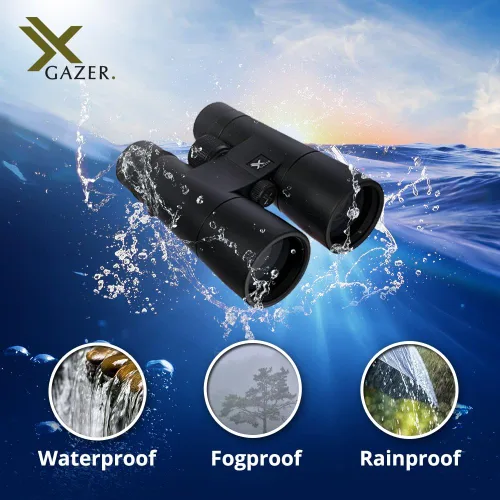 Miniatura 4 de xgazer óptica Ultra HD certvision prismáticos, antirreflectante lentes impermeable, niebla, resistente a la lluvia Caza, Safari, observación