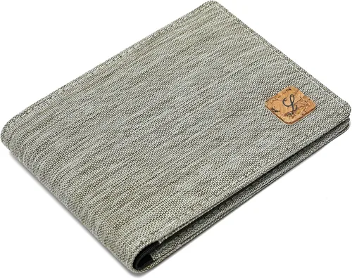 Miniatura 5 de Cartera de tela minimalista con bloqueo RFID, Minimalista