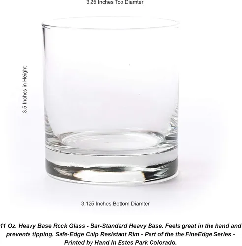 Miniatura 6 de Black Lantern Juego de 2 vasos de whisky de pesca con mosca, vasos de roca de 11 onzas con patrones de moscas serigrafiados, bourbon y whisky