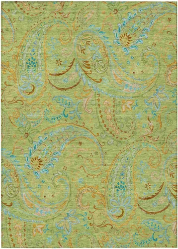 Miniatura 29 de Addison Rugs Chantille ACN533 - Alfombra negra de 8 x 10 pies, resistente a las manchas, lavable a máquina, no se desprende, para dormitorio, sala