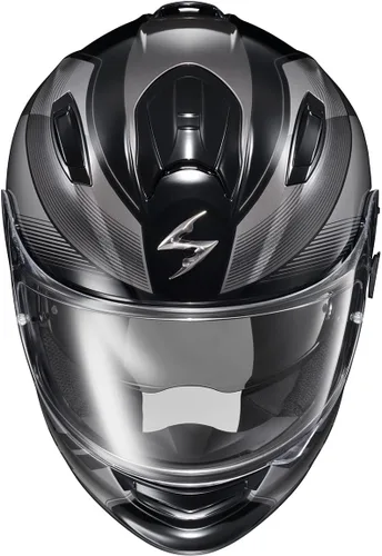 Miniatura 3 de ScorpionEXO Ryzer - Casco integral de motocicleta con visera Pinlock Ready con bolsillos para altavoz integrados, aprobado por DOT ECE