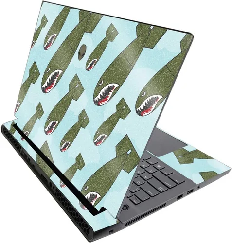 Miniatura 413 de MightySkins - Skin brillante con purpurina para Alienware M17 R3 (2020) y M17 R4 (2021) - Diversión de los años 90 Acabado duradero con purpurina