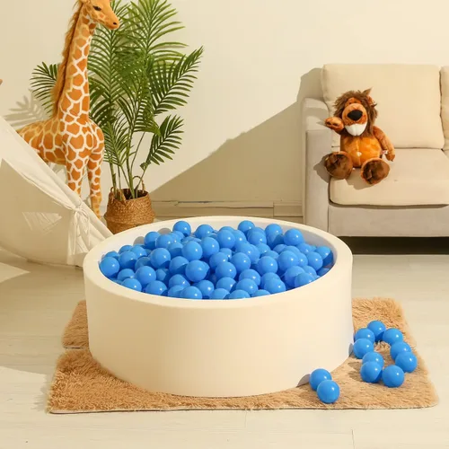 Miniatura 2 de Realhaha Large Plastic Balls for Ball Pit Kid Playball 50/100count 2.76inch Large Ball Pit Balls for Baby Kids Non Toxic Crushproof Bpa-free
