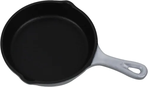 Miniatura 27 de Utensilios de cocina de hierro fundido esmaltado (Sartén 5", Merlot)