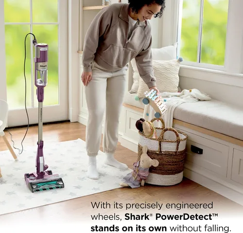 Miniatura 6 de Shark PowerDetect Aspiradora con cable para alfombras y suelos duros, aspiradora de mano ligera para pelo de mascotas con DuoClean Cepillo