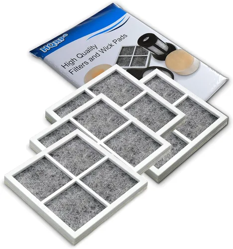 HQRP Paquete de 4 filtros de aire compatibles con LG LFX28968SB LFX28968SW LFXC24726D LFXC24796D LFXS29626B LFXS29766S LFXS30786S LFXS30796D