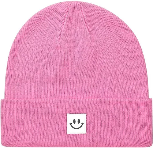 Miniatura 4 de MaxNova Gorro de punto con cara sonriente para hombres/mujeres