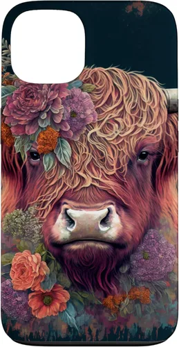 Miniatura 7 de Funda para iPhone SE (2020) / 7 / 8 Western Boho Highland Cow Farmer Lover