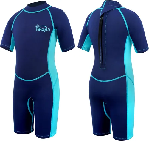 Miniatura 11 de Traje de neopreno para niños y niñas – Traje térmico de neopreno de 0.098 pulgadas para natación, buceo, surf, esnórquel