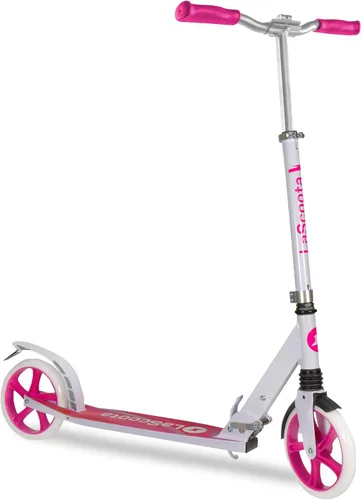 Miniatura 16 de LaScoota Patinete para niños a partir de 6 años, adolescentes y adultos, ruedas de uretano grandes y resistentes de 8 pulgadas. Manillar ajustable