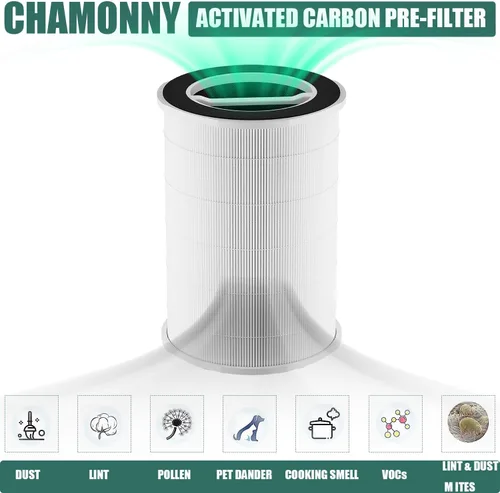 Miniatura 4 de P200S/G200S - Repuesto de filtro compatible con purificador de aire G200S/G200 y P200S/P200 Pro, paquete de 2