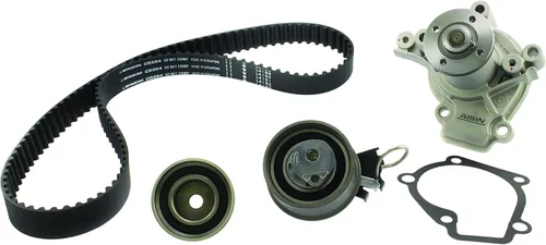AISIN TKK-003 Kit de correa de distribución del motor con bomba de agua, compatible con Hyundai Elantra, Tiburon, Tucson Kia Soul, Spectra,