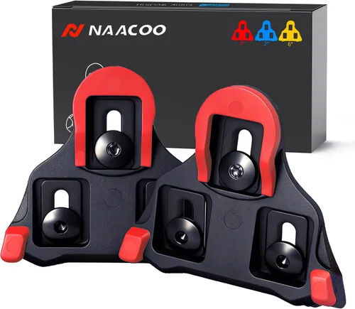 Miniatura 8 de Road Bike Cleats Compatible with Shimano SPD-SL Pedals,Durable Cleats for Road Bicycle&Outdoor Indoor Cycling,3-Hole Shoe Clips,0°/2°/6° Float