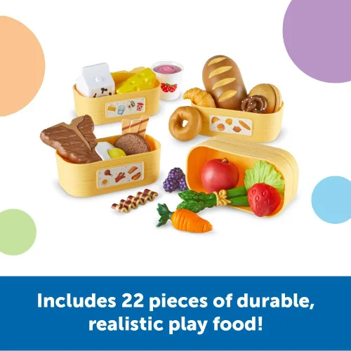 Miniatura 3 de Learning Resources New Sprouts Pick 'n' Sort Food Groups - Tienda de comestibles Accesorios de cocina para juegos de simulación, a partir de 18