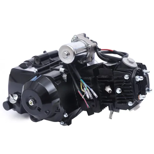 Miniatura 5 de Kit de motor de 4 tiempos para ATVs de 125 cc y Go Karts semiautomáticos con reversa, motor de cilindro único refrigerado por aire con patada
