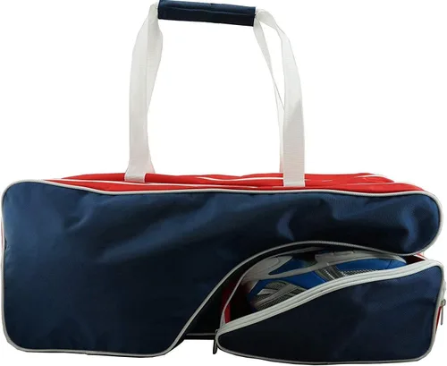 Miniatura 2 de Bolsa de raqueta de tenis Nylon balístico de lujo Compartimento para zapatos