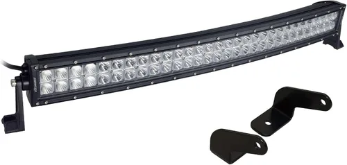 Miniatura 10 de SuperATV Barra de luz combinada LED curvada de 30 pulgadas compatible con Polaris RZR 800/900/1000/XP Turbo - Incluye interruptor basculante y arnés