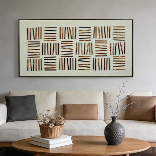Miniatura 10 de Arte de pared enmarcado de playa, Cuadros para Sala Elegantes y Modernos Dormitorios, Pinturas grandes hechas a mano, Sala de estar, apartamento