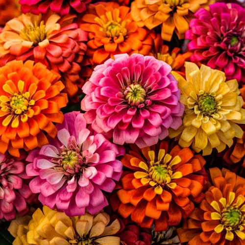 250 semillas de zinnia de California Giants para plantar, semillas de flores de primera calidad cultivadas en Estados Unidos sin OMG cultivadas en