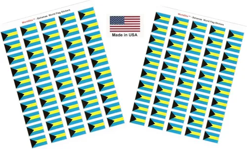 Miniatura 13 de 100 calcomanías de la bandera de Alaska; 1.5" x 1" hechas en Estados Unidos, calcomanías autoadhesivas de la bandera del estado para álbumes