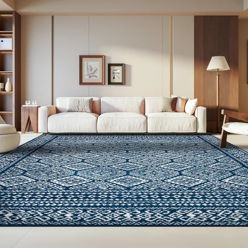 Miniatura 59 de Safavieh - Alfombra decorativa de la colección Tulum, modelo TUL264F, estilo marroquí, bohemio y desgastado, no suelta pelusa, para sala, vestíbulo