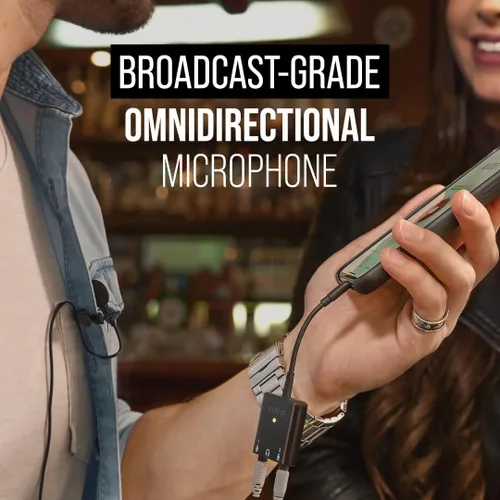 Miniatura 4 de Rode SmartLav+ Lavalier Micrófono para Smartphones, Negro