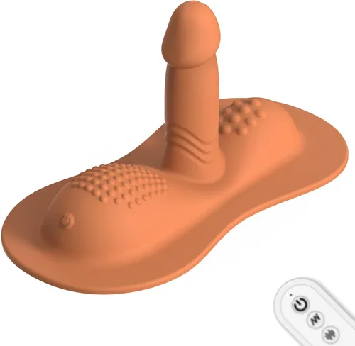 Juguetes sexuales para mujeres, vibradores de sentarse y montar, consolador con 10 +10 modos de vibración, vibrador de control remoto REYHKINO,