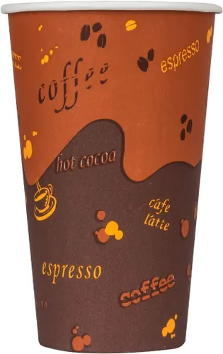 Miniatura 34 de Karat Taza de papel para café expreso de 4 oz, 1000 unidades, taza desechable para enjuague bucal, para bebidas calientes y frías, blanca (C-K504W)