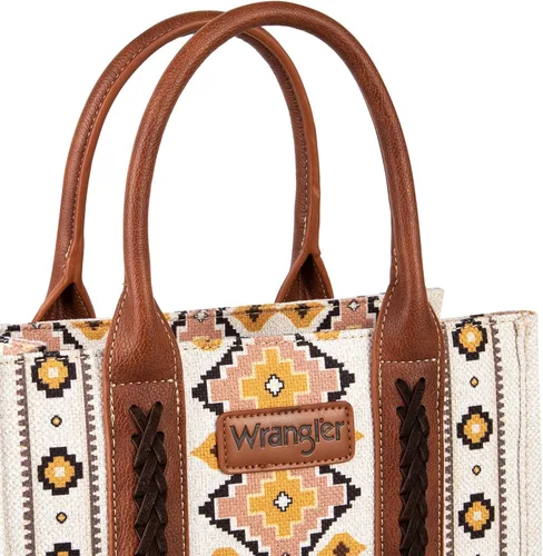 Miniatura 3 de Wrangler Tote Bag for Women Aztec Top Handle Satchel Purse Boho Shoulder Handbags