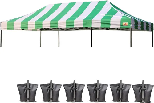 Miniatura 52 de ABCCANOPY - Toldo de repuesto para carpa desplegable (10x10 pies, beige)