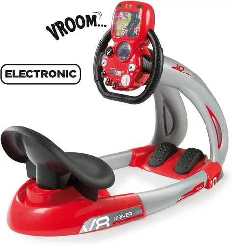 Miniatura 2 de Smoby: V8 Driver, los niños pueden jugar y desarrollar habilidades de la vida real, las características incluyen pantalla retroiluminada, sonidos