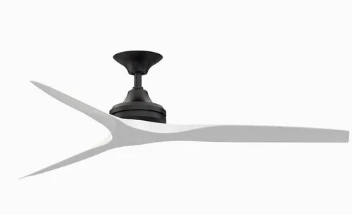 Miniatura 6 de Fanimation Spitfire - Ventilador de techo para interiores y exteriores de 60 pulgadas, níquel cepillado con cuchillas naturales
