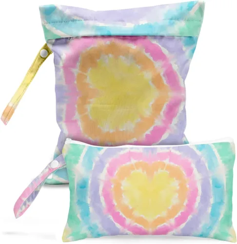 Bolsa húmeda, bolsa húmeda para traje de baño, viajes, playa, piscina, pañales, ropa sucia de yoga, gimnasio, artículos de tocador, bolsa de