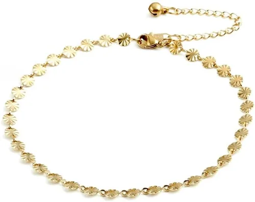 Miniatura 5 de LANG XUAN Tobillera de tortuga turquesa de varias capas de oro bohemio hecho a mano con dije de árbol de la vida para mujer
