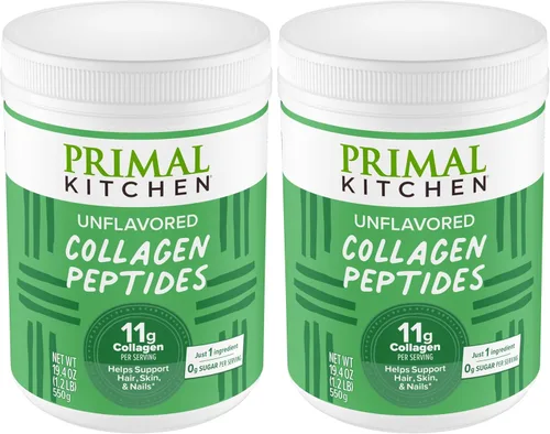 Miniatura 10 de Primal Kitchen Péptidos de colágeno, Polvo de colágeno sin sabor, 1.2 Libras