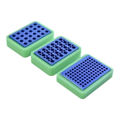 Miniatura 2 de Bloque de enfriamiento de aluminio - Enfriador de placas PCR, 96 pozos para tubos de 0.2 mL, tiras o placas de 96 pocillos (96 pozos)