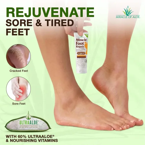 Miniatura 7 de Miracle Hand Repair 8 oz & Miracle Foot Repair Tubo de 1 oz