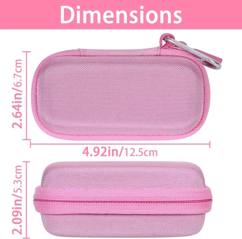 Miniatura 6 de co2CREA Funda rígida compatible con Anker 621 Nano Power Bank 5,000mAh 12W cargador portátil, funda rosa Rosado