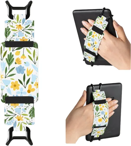 Miniatura 26 de CoBak Correa de Mano Segura para Kindle y Tabletas - Soporte de Dedo Versátil y Ligero para Kindle/Kobo/Voyaga/Lenovo/Sony E-Book Tablet de 6-7.5