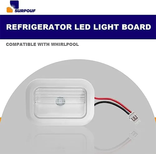 Miniatura 3 de Paquete de 3 módulos de luz LED para refrigerador W10843353 W10695459 para Whirlpool Maytag reemplazan W11126053, W10660728, W10279030, W11205083