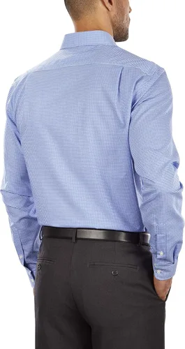 Miniatura 2 de Tommy Hilfiger Camisa de vestir para hombre, ajuste delgado, sin planchado, guinga