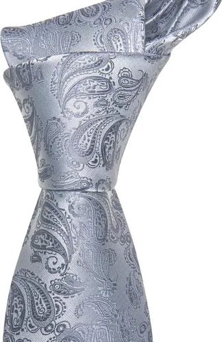 Miniatura 76 de Barry.Wang - Juego de corbata de seda para hombre, diseño de cachemira, pañuelo y gemelos de bolsillo