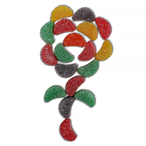 Miniatura 8 de Smarty Stop Caramelos Surtidos en Forma de Gajos (2 LB)