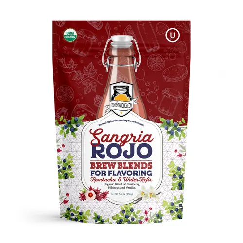 Miniatura 9 de Indigo Daydream Brew Blend – 4 onzas – Sabor de lavanda y arándanos para kombucha y kéfir de agua – Añade notas florales suaves y dulzura de bayas a