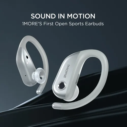 Miniatura 2 de 1MORE Fit Open Earbuds S50, auriculares inalámbricos de oreja abierta Bluetooth 5.3 con 4 micrófonos, auriculares con ganchos para las orejas