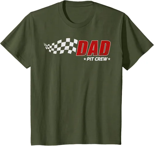 Miniatura 15 de Dad Pit Crew Race Car Birthday Family Matching Pit Crew Camiseta Pit Crew