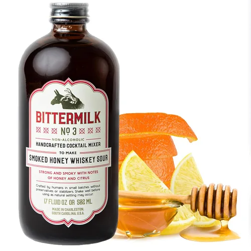 Miniatura 11 de Bittermilk Single Serve No.1 Bourbon Barrel Aged Old Fashioned Mix - Kit de moda antigua - Juego de amargos de cóctel - Mini mezcladores de cóctel